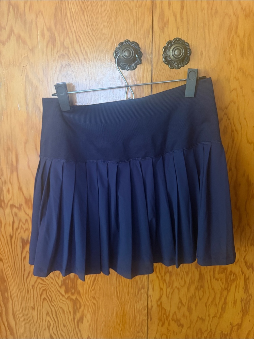 Wilson Navy Pleated Tennis Skirt